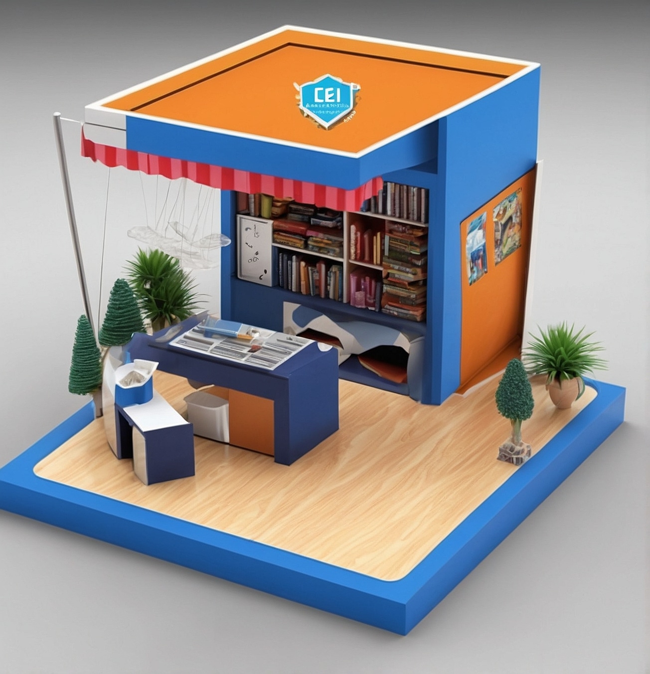 Escultura digital en 3D exclusiva